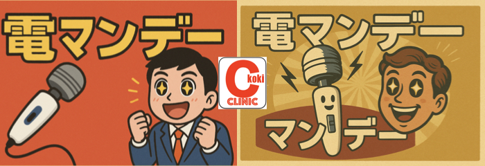 毎週月曜日は  【 電マンデーの日 】